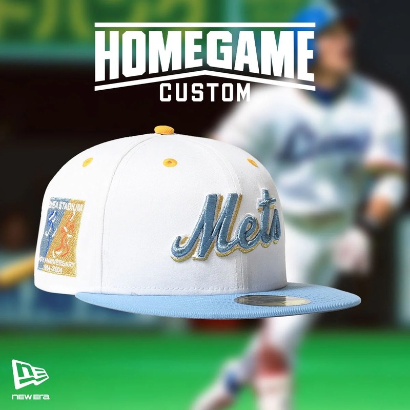 NEW ERA ニューエラ NEW YORK METS CO SHEA STADIUM 59FIFTY OPTIC WHT/SKYBLUE キャップ 71023870