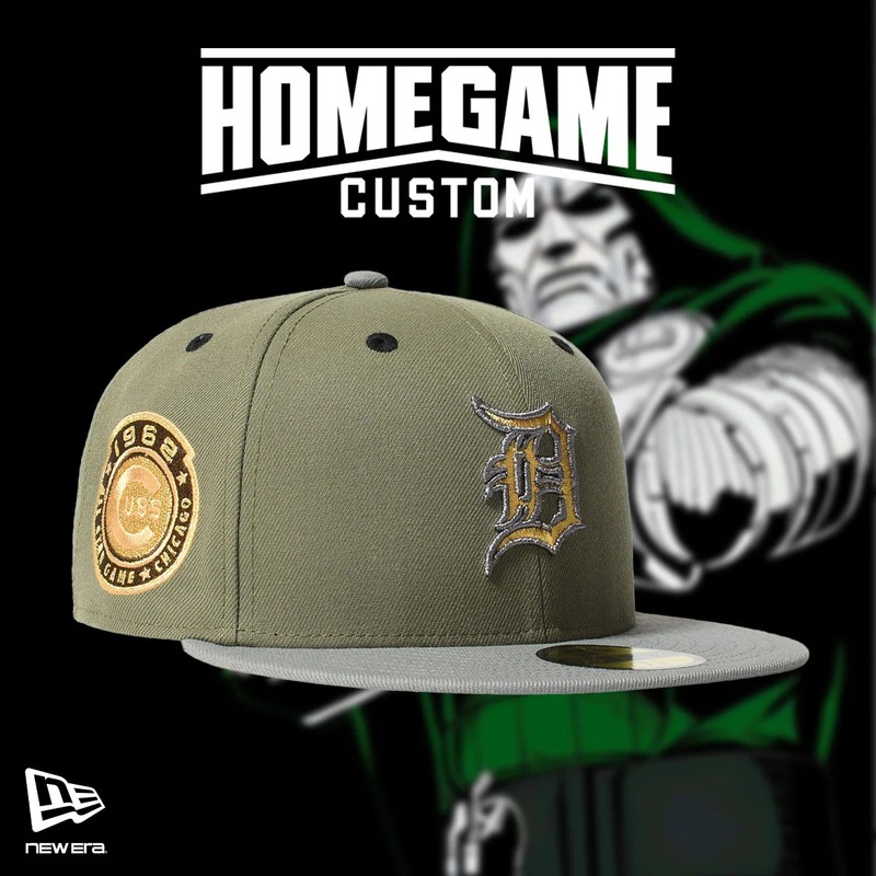 NEW ERA ニューエラ DETROIT TIGERS CO CUBS 1962 ASG 59FIFTY GREEN BARK/MISTY M キャップ 71024206