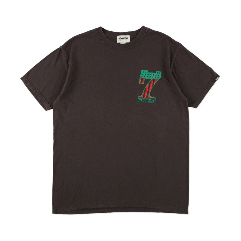RECOGNIZE レコナイズ #7 VINYL TEE AGED 半袖Tシャツ BWRC261-7VT
