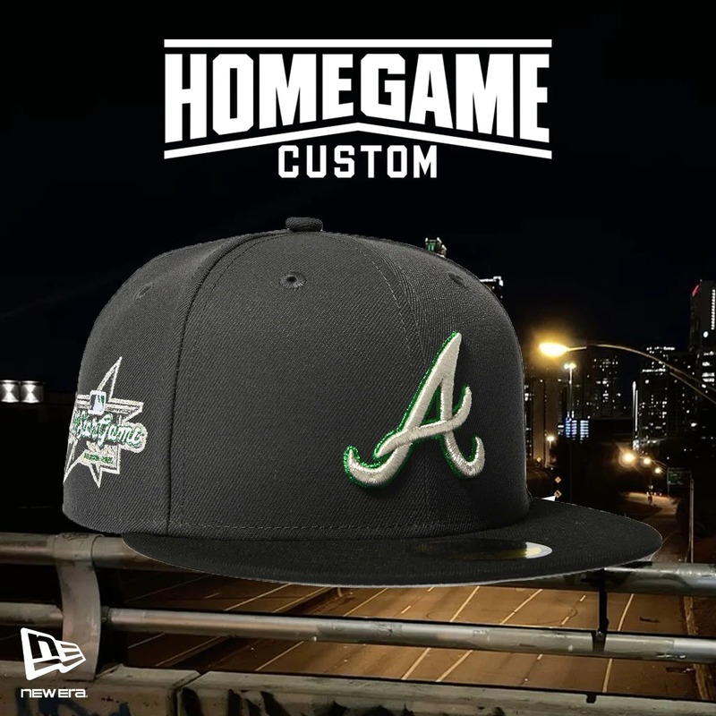 NEW ERA ニューエラ ATLANTA BRAVES CO 2025 ASG 59FIFTY GRAPHITE/BLACK キャップ 71025010