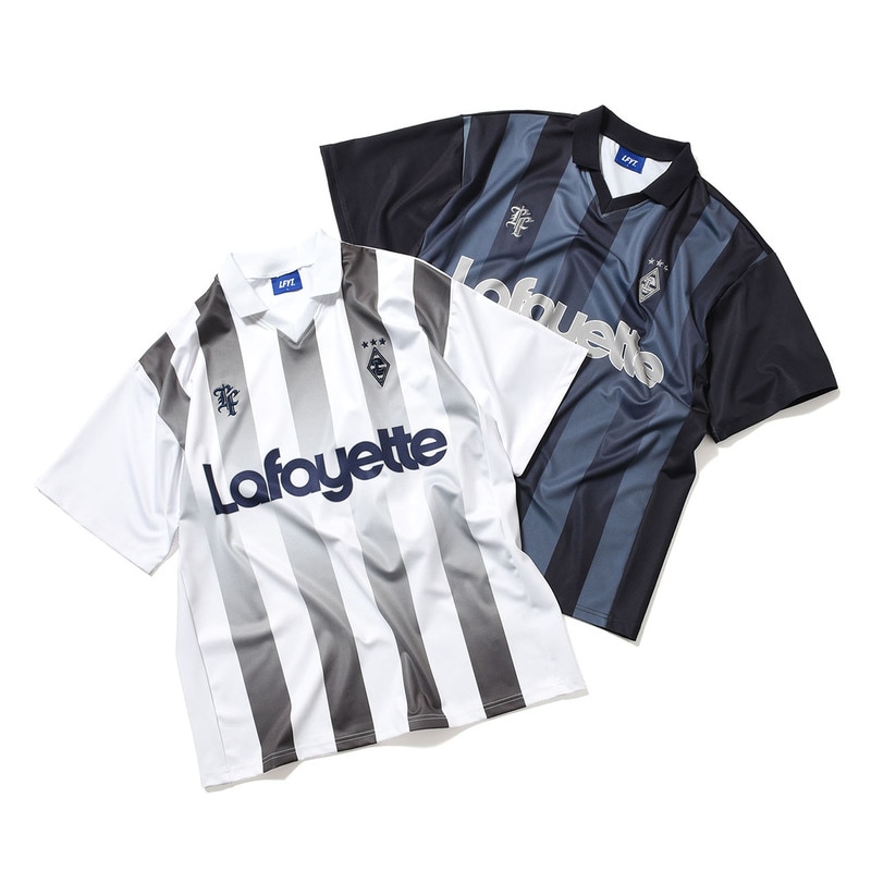 LFYT エルエフワイティー STRIPE SOCCER JERSEY 半袖Tシャツ LS260204