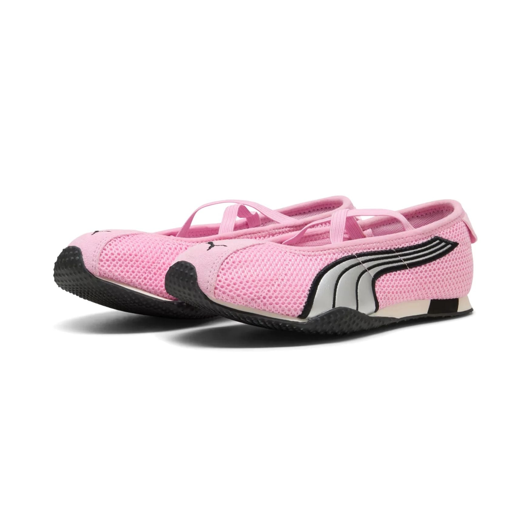 PUMA プーマ H-STREET BALLET WNS PINK SHIMMER-PUMA SILVER スニーカー 407820-04