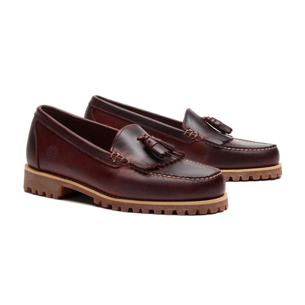 TIMBERLAND ティンバーランド LOAFER SHOE BURGUNDY FULL GRAIN