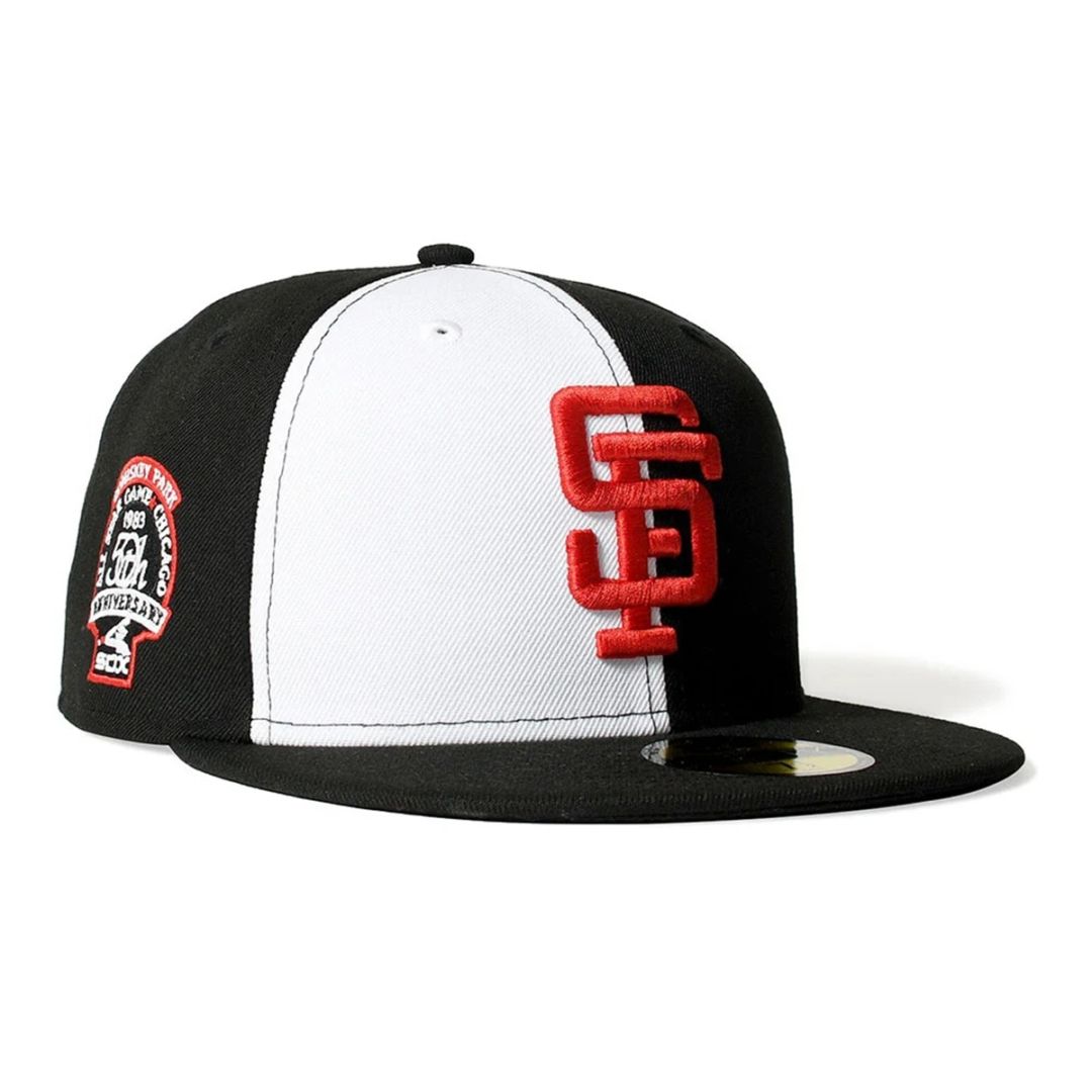NEW ERA ニューエラ SAN FRANCISCO GIANTS CO 1983 ASG WSX 50 59FIFTY BLK/OPWHT キャップ 71027839