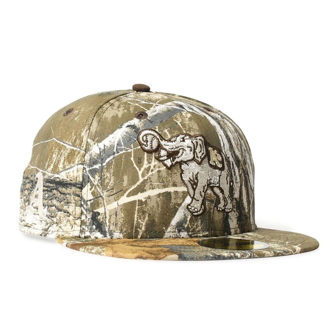 NEW ERA ニューエラ PHILADELPHIA ATHLETICS CO ELEPHANT 59FIFTY REAL TREE キャップ 71037326