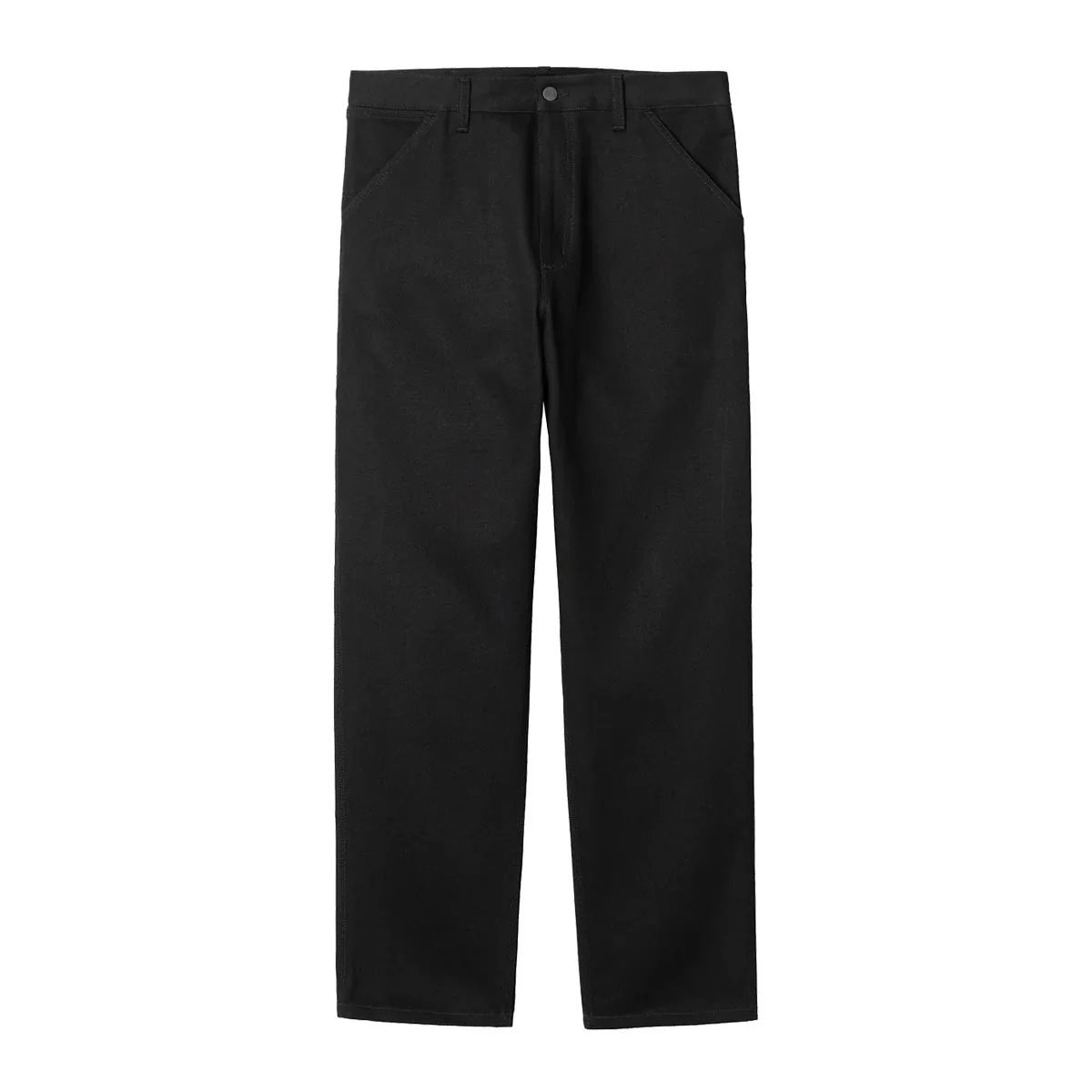 CARHARTT WIP カーハート ワークインプログレス SINGLE KNEE PANT Black (rinsed) ワークパンツ I032024-25SI【40%オフ】
