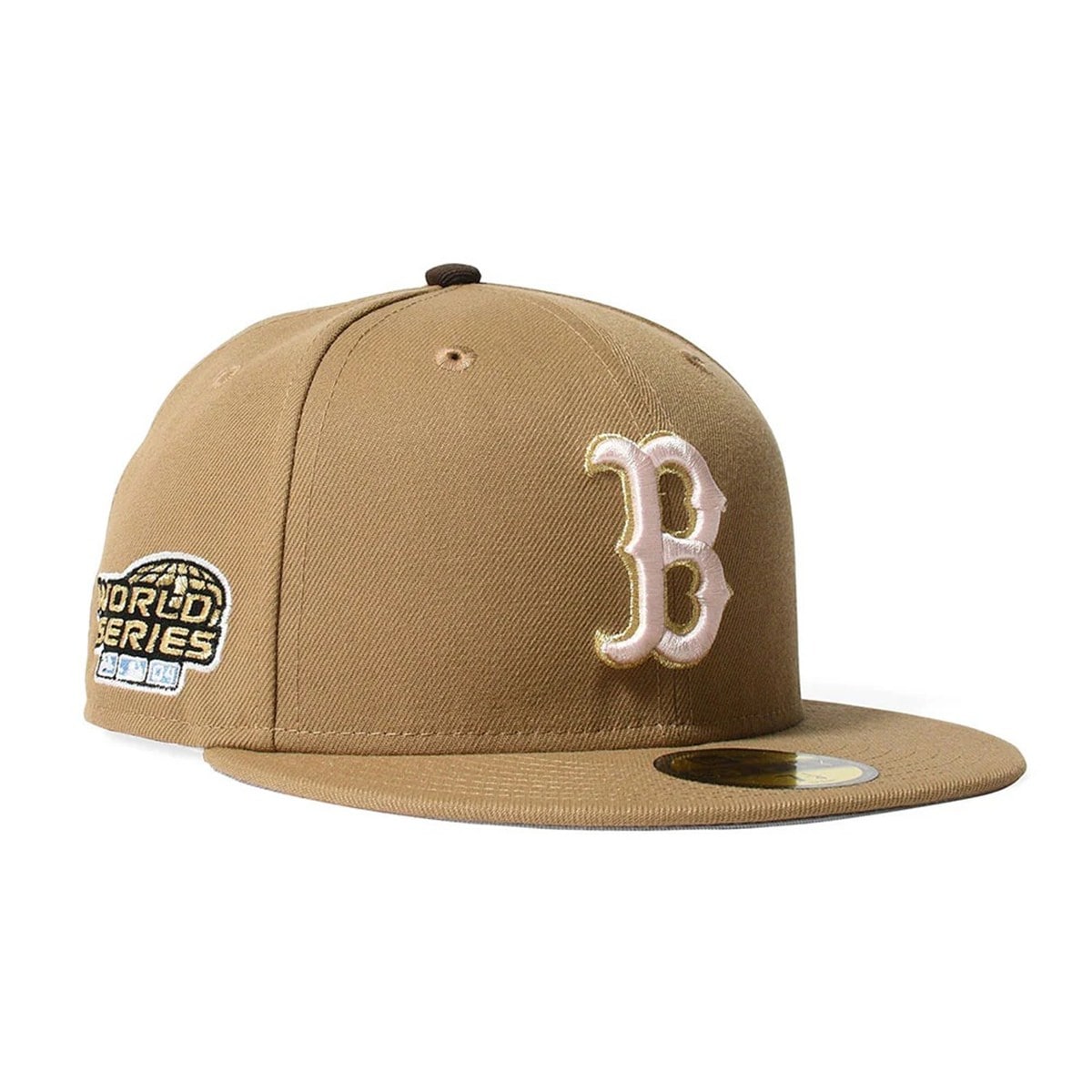 NEW ERA ニューエラ BOSTON RED SOX CO 2004 WS 59FIFTY KHAKI キャップ 71059678