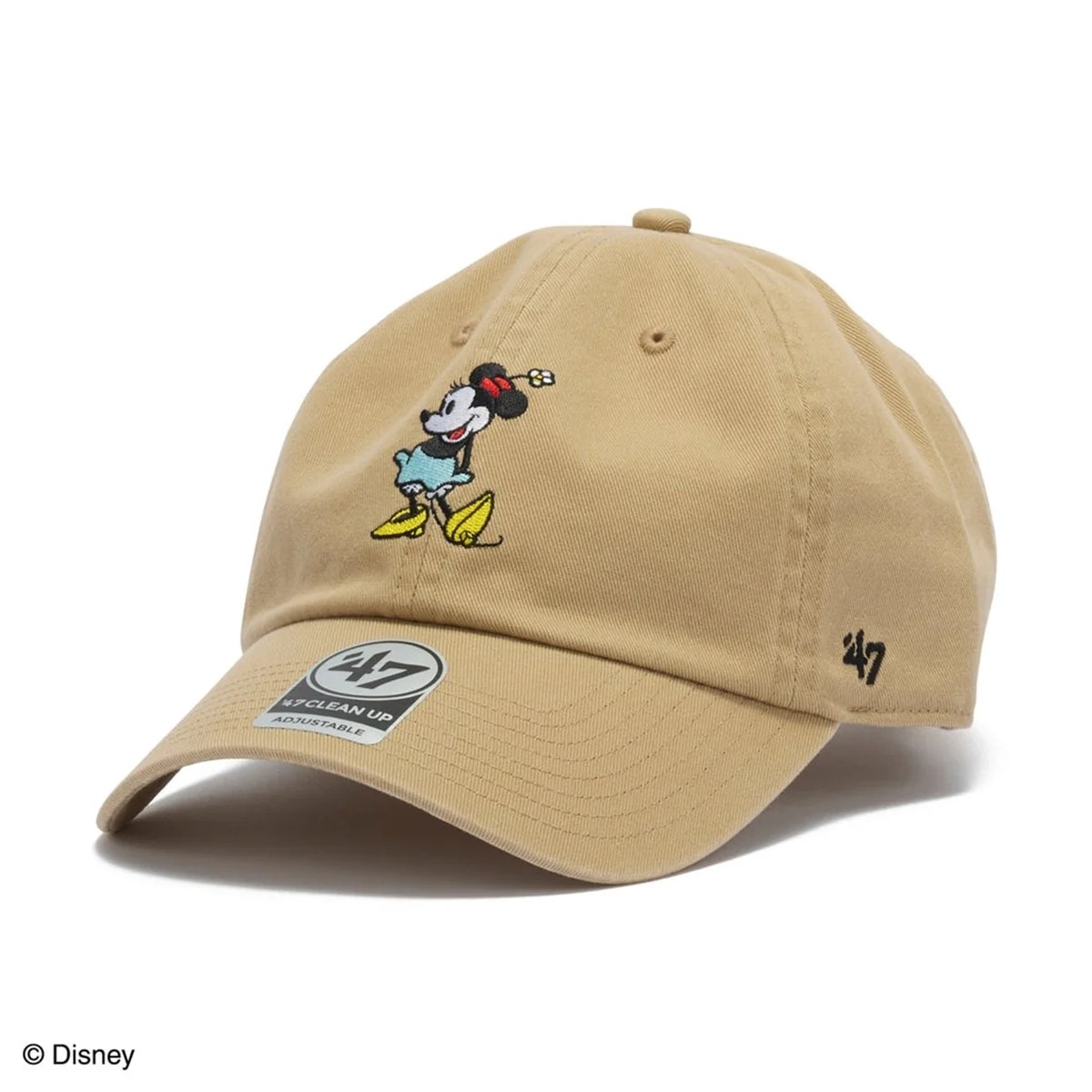 47 BRAND フォーティーセブン CLEAN UP Minnie Mouse KHAKI キャップ 14920465 47A-CLPDISMINSTA0-CTGW-KHA