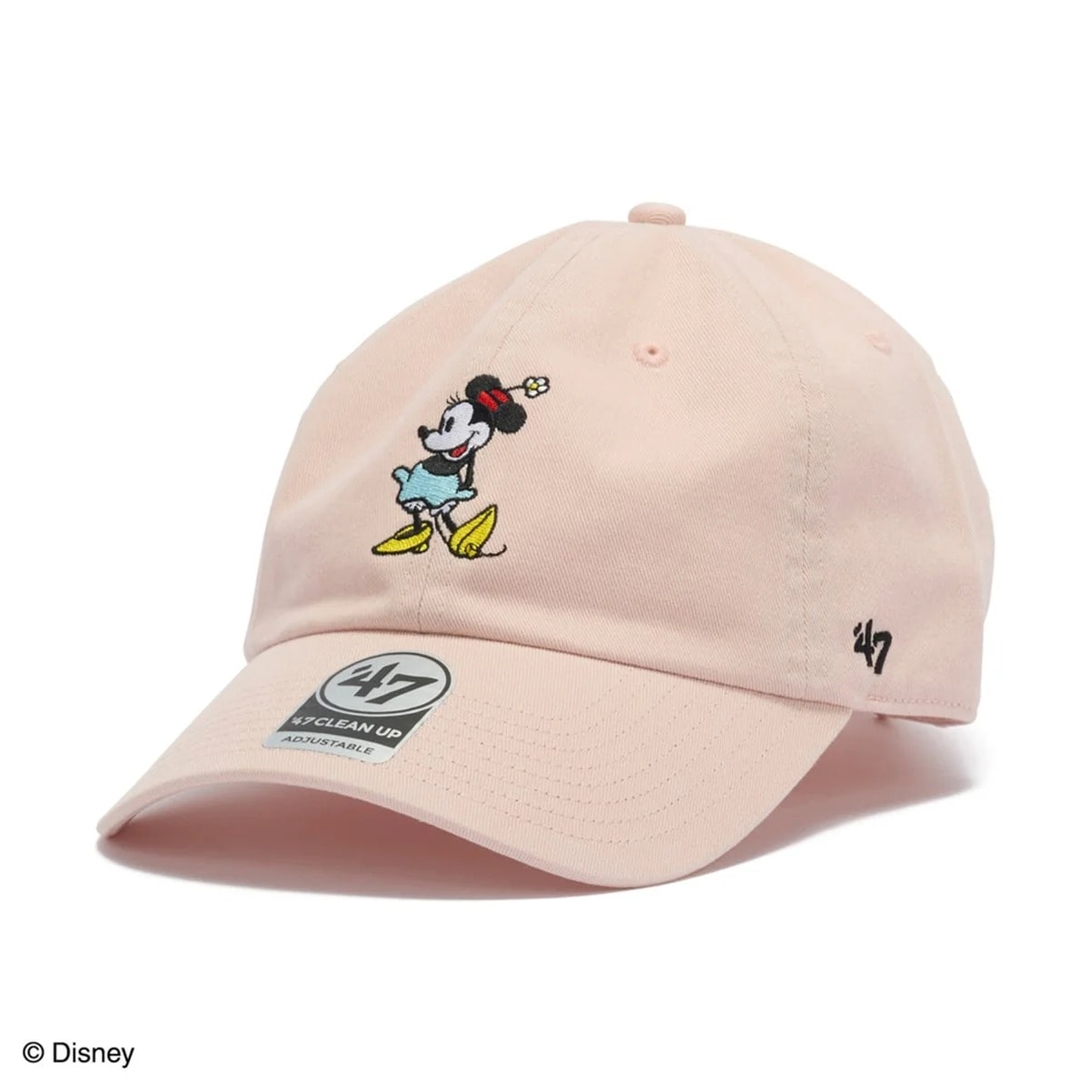 47 BRAND フォーティーセブン CLEAN UP Minnie Mouse PINK キャップ 14920464 47A-CLPDISMINSTA0-CTGW-PNK