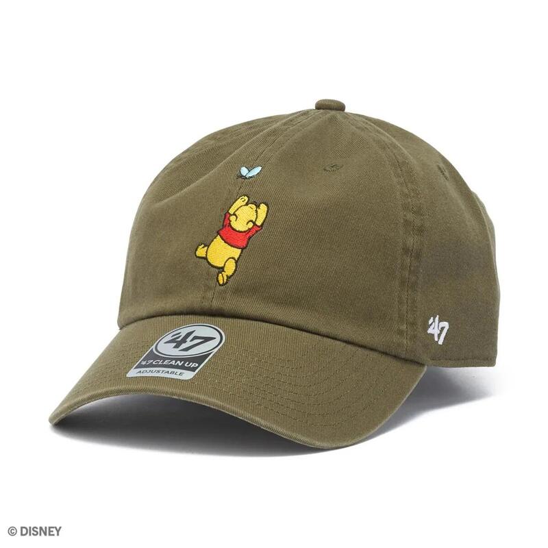 47 BRAND フォーティーセブン CLEAN UP Winnie-the-Pooh SANDALWOOD キャップ 14920461 47A-CLPDISPOOFLY-CTGW-SANWD