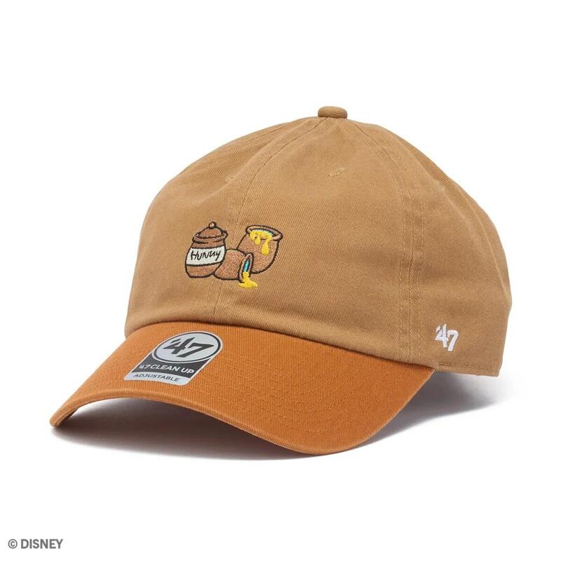 47 BRAND フォーティーセブン CLEAN UP Winnie-the-Pooh Pooh CAMEL/BURNT ORANGE キャップ 14920455 47A-CLPDISPOOJAH2TN-CTGW-CAMBURORG