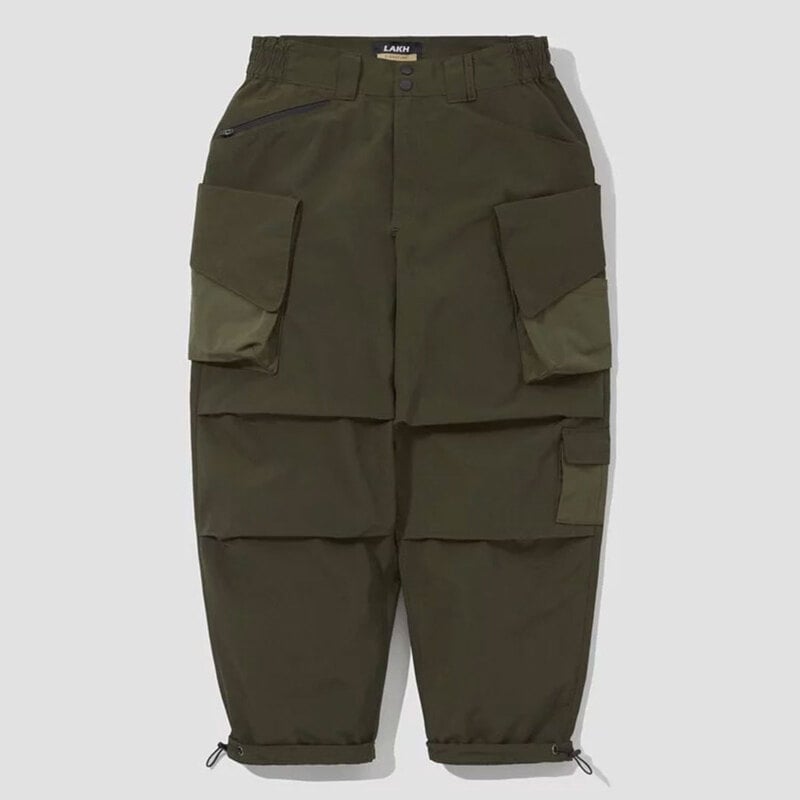 LAKH ラク SLANTED POCKETS CARGO PANTS カーゴパンツ FW22GR-SPC-NY【30%オフ】