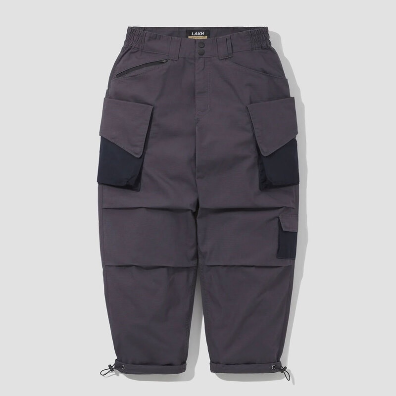 LAKH ラク SLANTED POCKETS CARGO PANTS POLYESTER RIPSTOP カーゴパンツ FW22GR-SPC-PR【30%オフ】