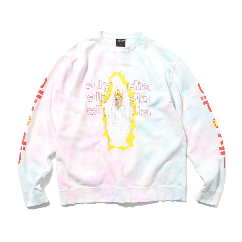 Ally & Dia アリーアンドダイア MARIA TIE DYE SWEAT クルーネックスウエット AD26SU007