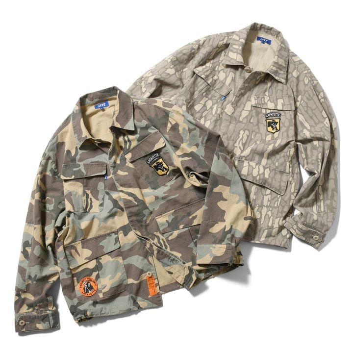 LFYT エルエフワイティー WASHED RIPSTOP FIELD SHIRT 長袖シャツ LA260201