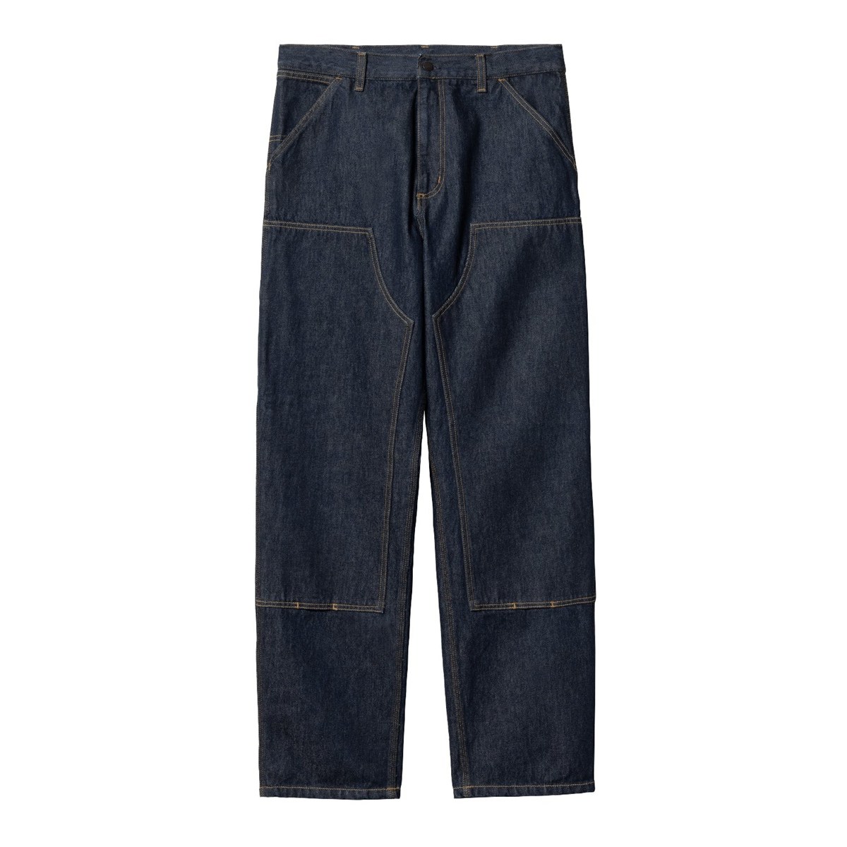 CARHARTT カーハート DOUBLE KNEE PANT BLUE RINSED パンツ I032699