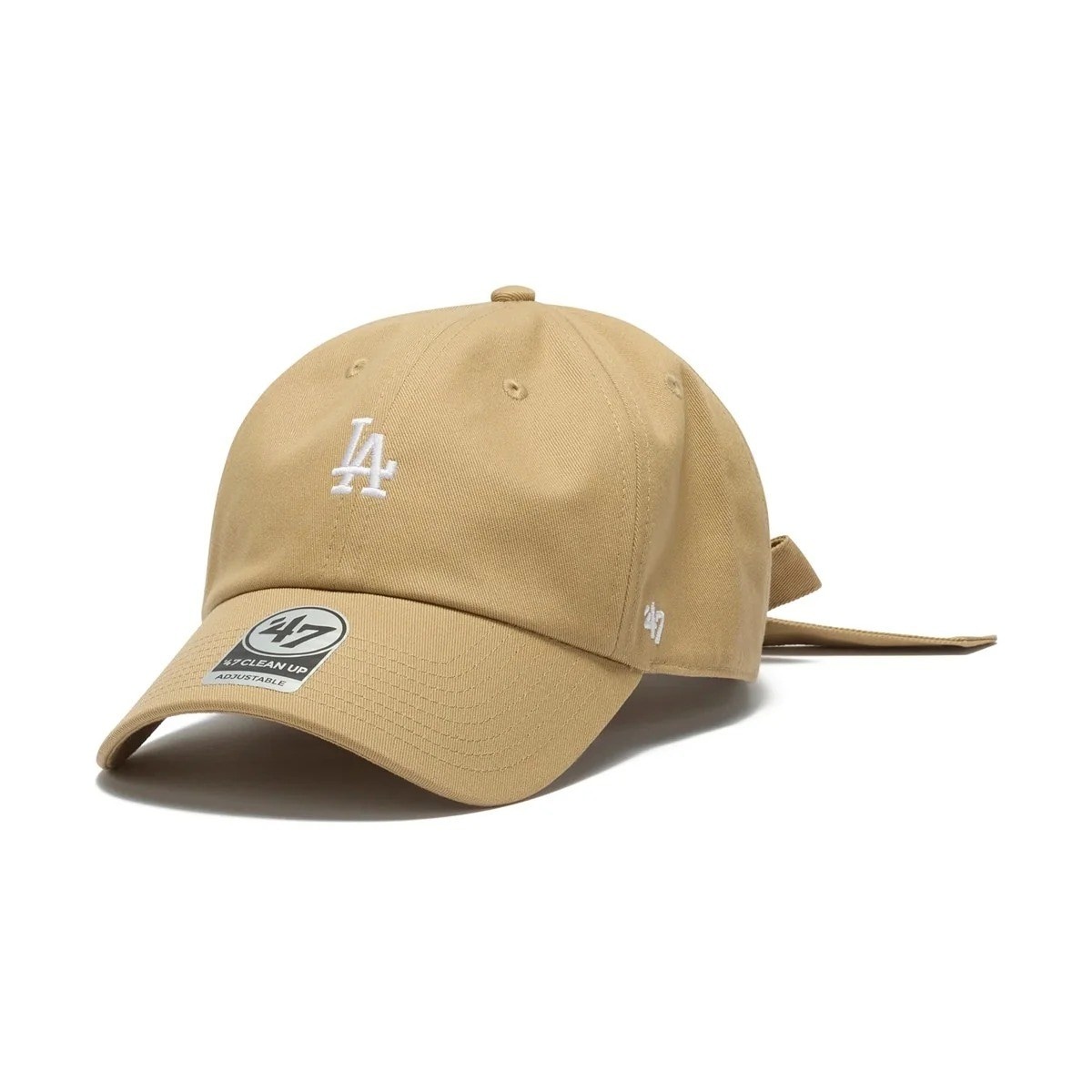 47 フォーティーセブン Los Angeles Dodgers CLEAN UP BOW BACK KHAKI