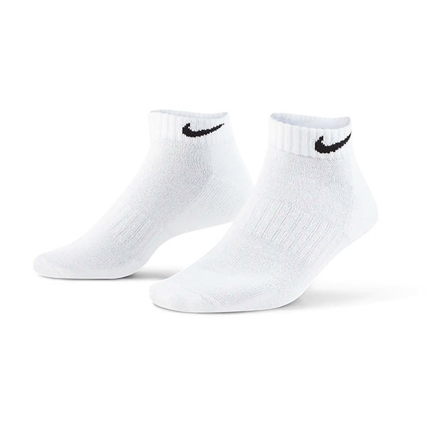 NIKE ナイキ Everyday Cushioned Low Socks 3P WHITE ソックス SX7670-100 