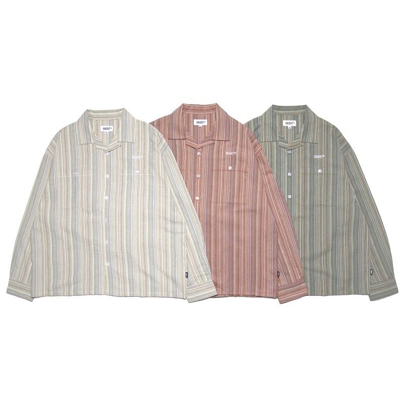 シャツ | HAIGHT ヘイト MULTI CLR STRIPE SHIRT 長袖シャツ HTAW-264003