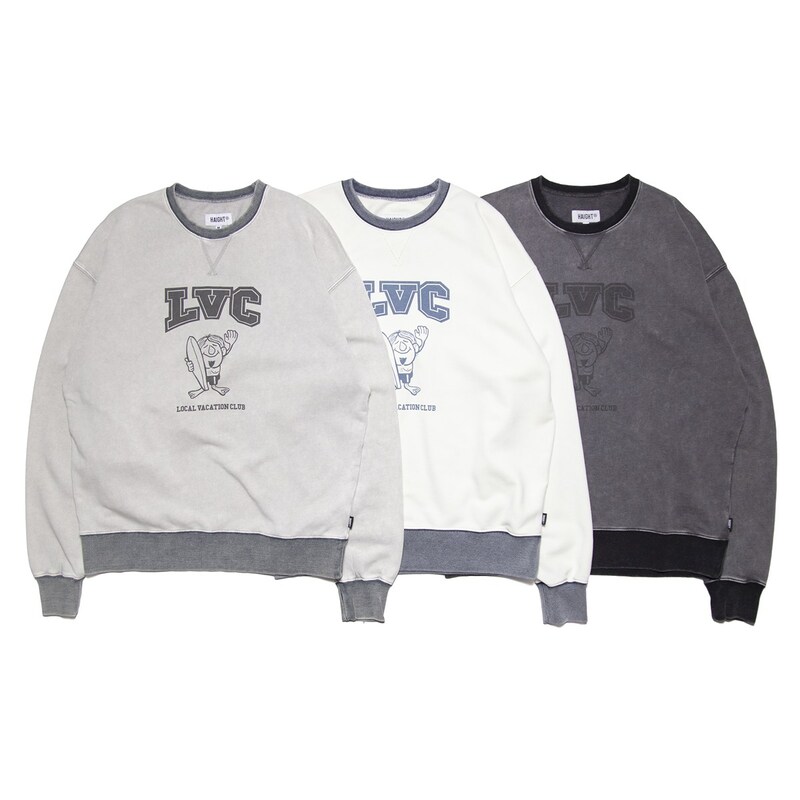 スウェット/トレーナー | HAIGHT ヘイト WASHED RINGER SWEAT クルーネックスウェット HTAW-263003