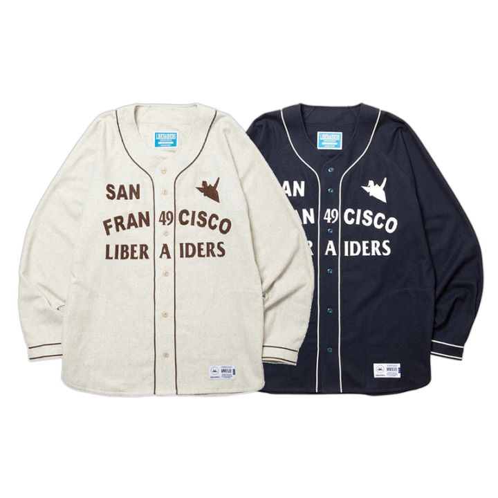 シャツ | Liberaiders リベレイダーズ FLANNEL BASEBALL SHIRT 長袖シャツ 731012603