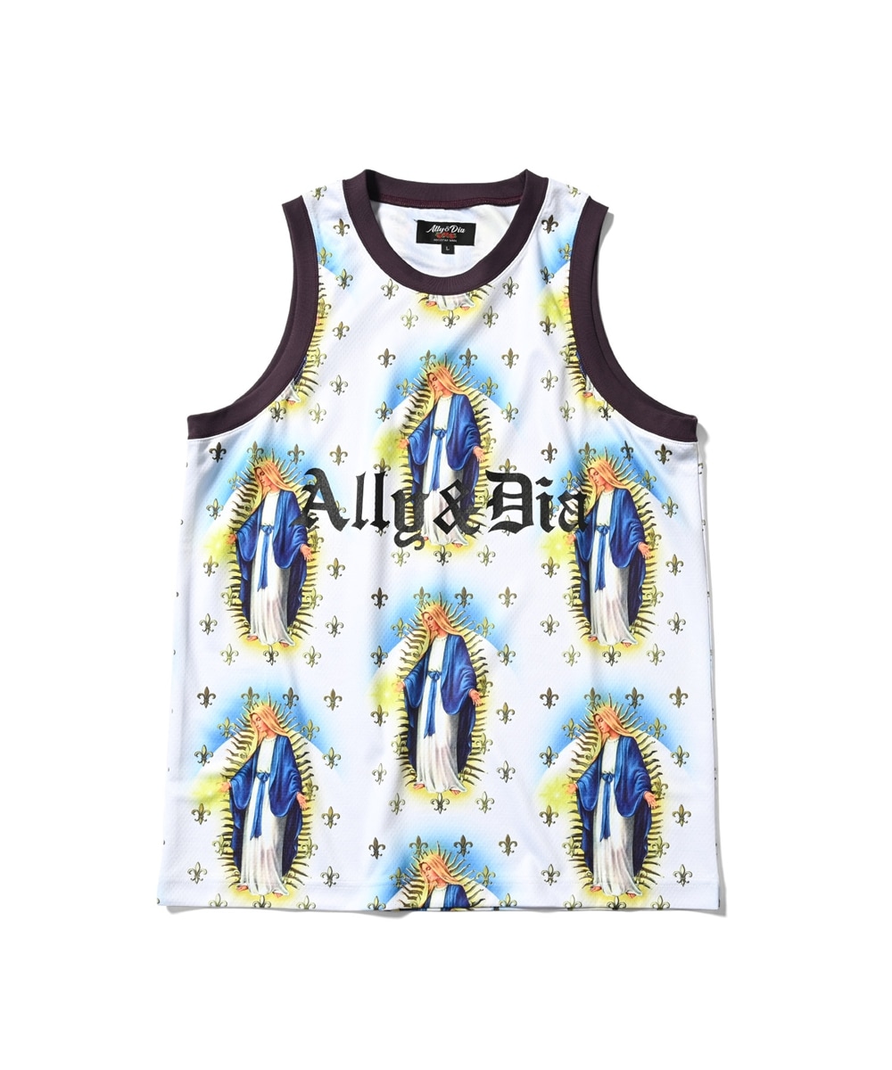 Ally＆Dia アリーアンドダイア MARIA MESH TANK TOP タンク