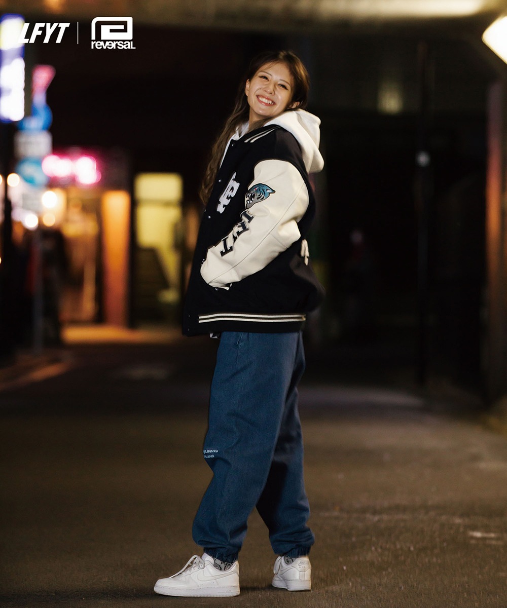 LFYT × rvddw エルエフワイティー × リバーサル STADIUM JACKET