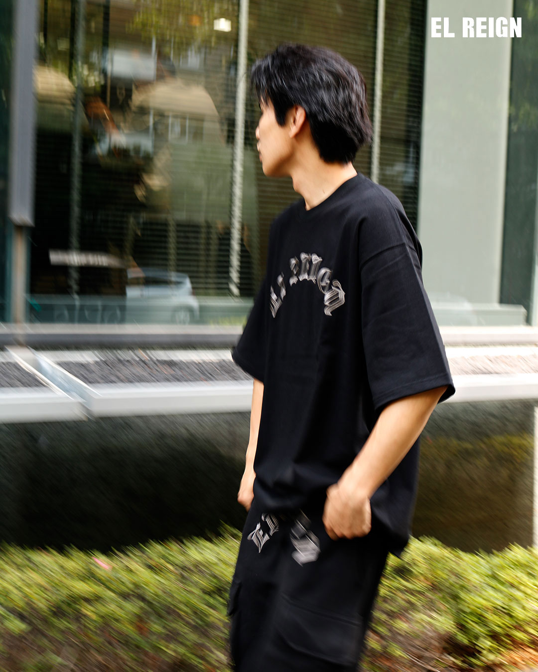 EL REIGN エルレイン “LIMITED” THE WORLD IS YOURS SWEAT CARGO