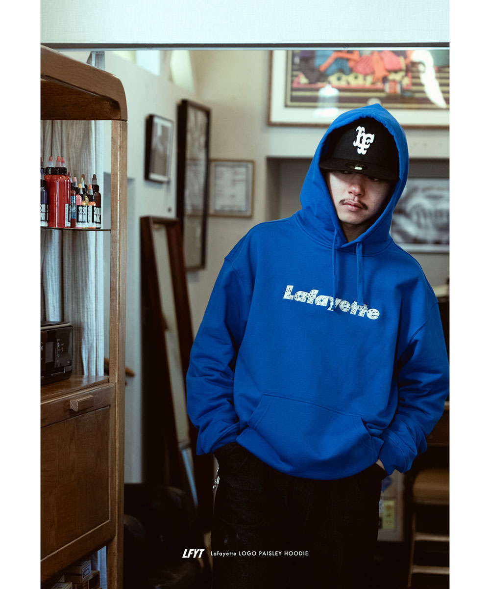 LFYT エルエフワイティー Lafayette LOGO PAISLEY HOODIE プル