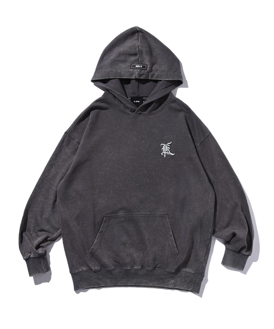 美品！LFYT ラファイエット エルレイン パーカー フーディー L 黒 EL REIGN エルレイン GORE LOGO WASH HOODIE プルオーバー