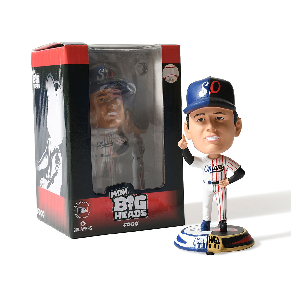 大谷翔平 ボブルヘッド 4.5インチFOCO MLB MINI BIG HEADS 4.5