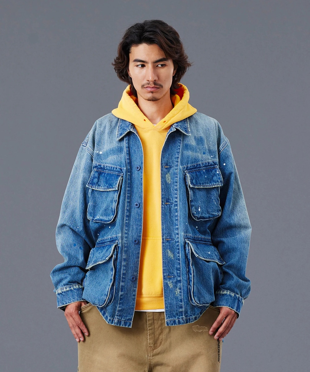 Liberaiders リベレイダーズ DENIM COMBAT JACKET デニム