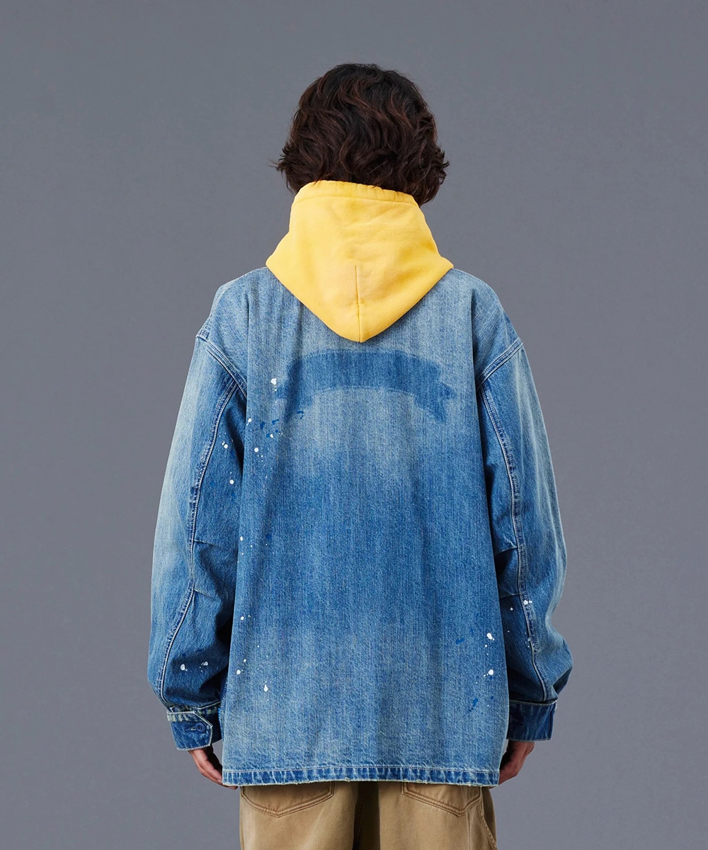 LIBERAIDERS デニム　ジャケット　リベレイダース リベレイダース Liberaiders Liberaiders FLAG DENIM JACKET