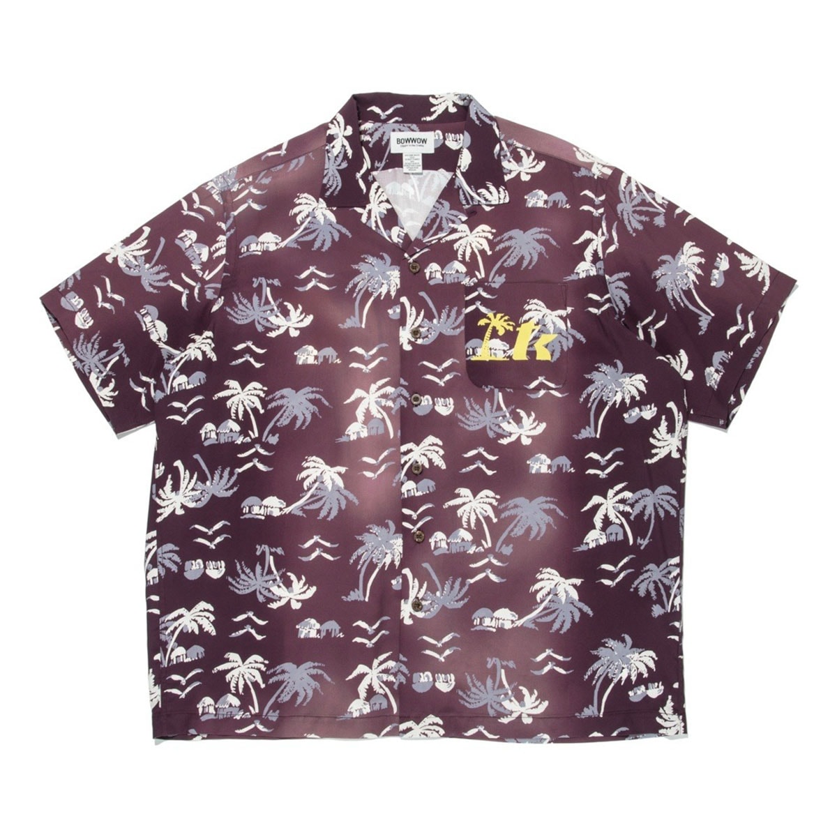 RECOGNIZE レコナイズ TK RECORDS HAWAIIAN SHIRTS SUNBURN 半袖シャツ