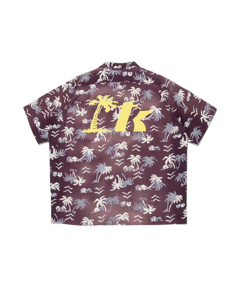 RECOGNIZE レコナイズ TK RECORDS HAWAIIAN SHIRTS SUNBURN 半袖シャツ
