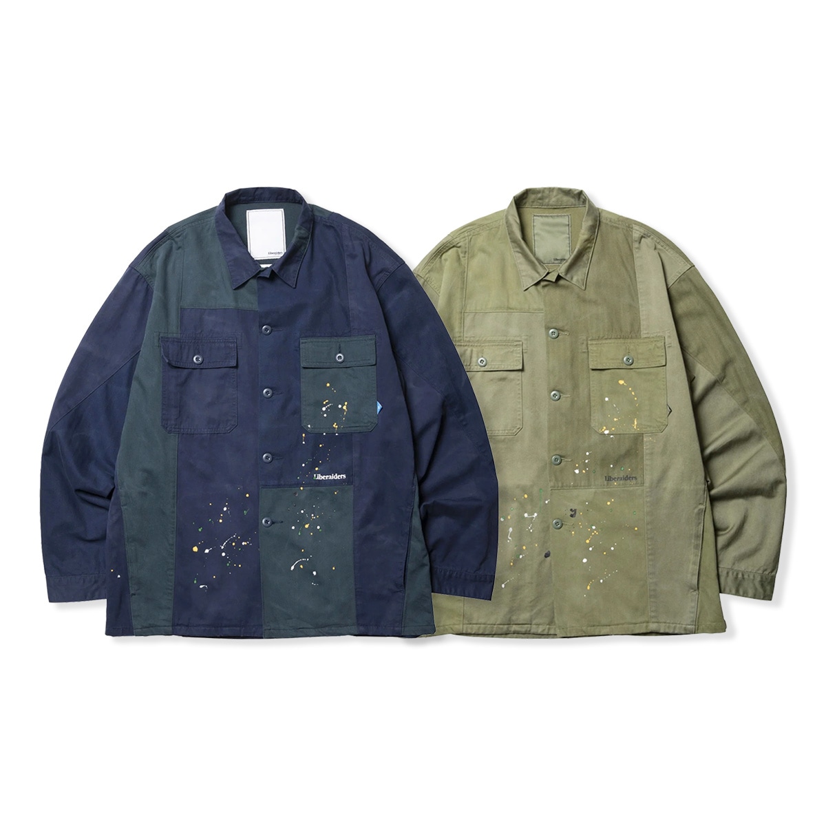 Liberaiders リベレイダーズ PATCHWORK BDU SHIRTS シャツ 731012601の