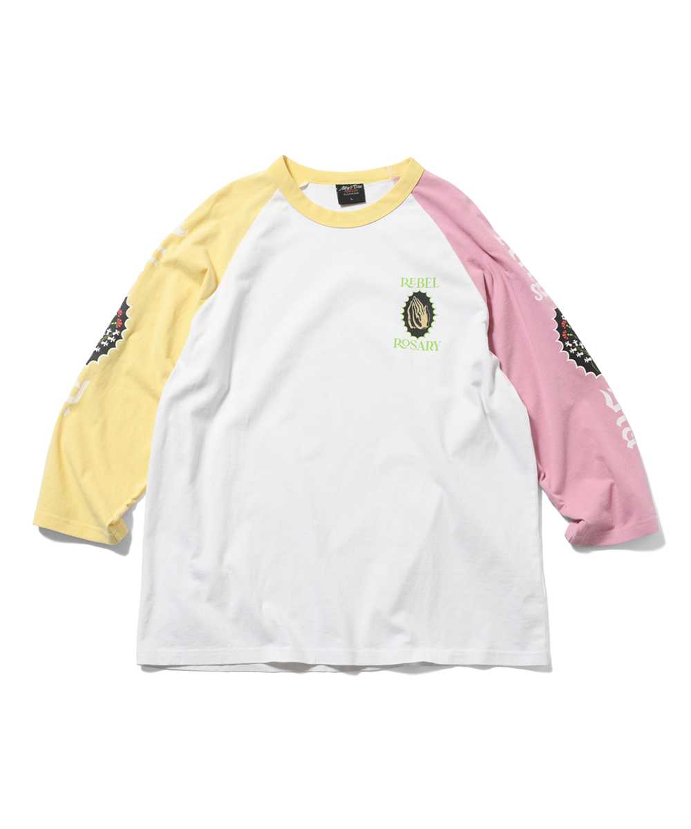 Ally＆Dia アリーアンドダイア ROSARY 3/4 RAGLAN Tee ラグラン