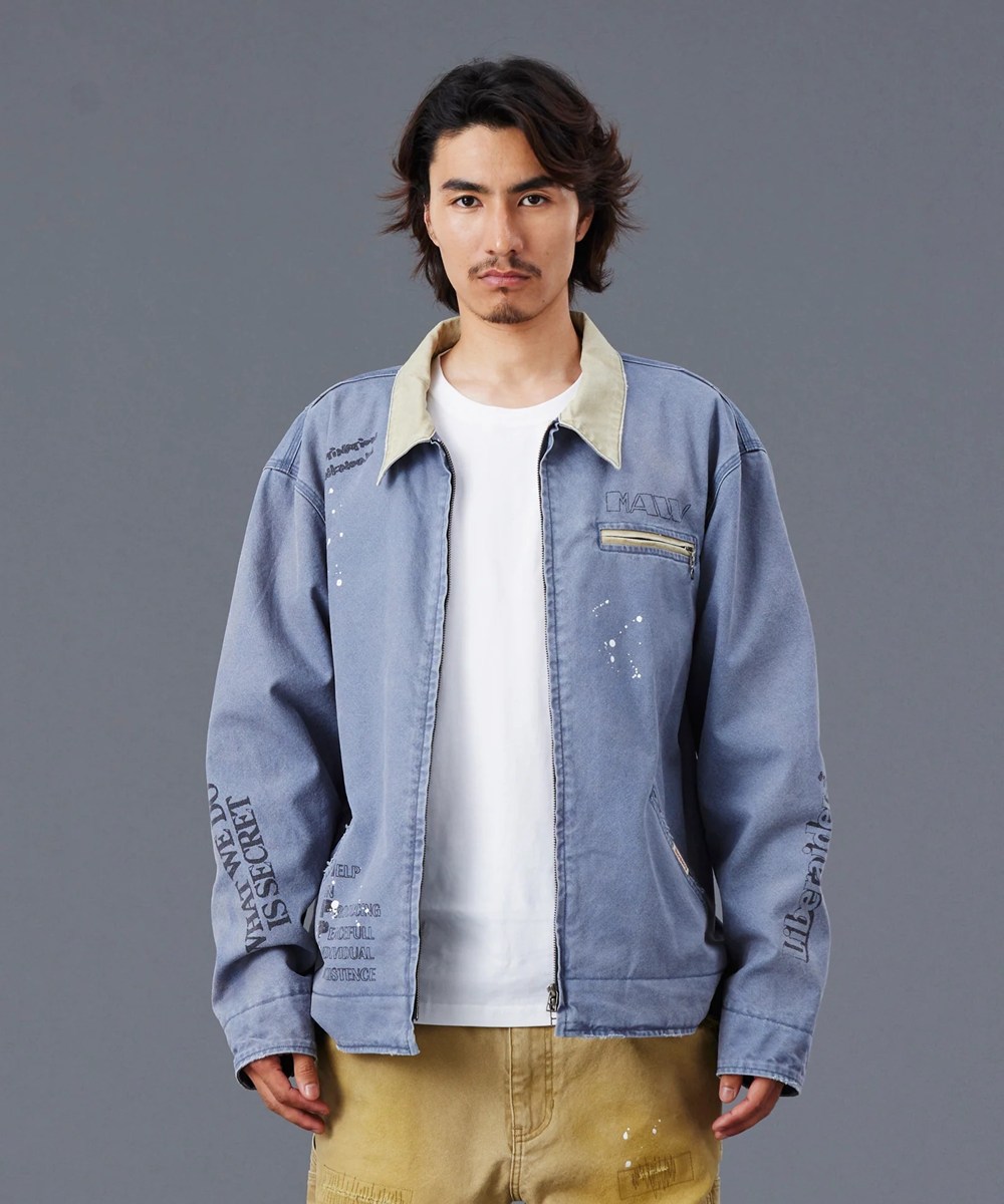 Liberaiders リベレイダーズ GARMENT DYED WORK JACKET ワーク