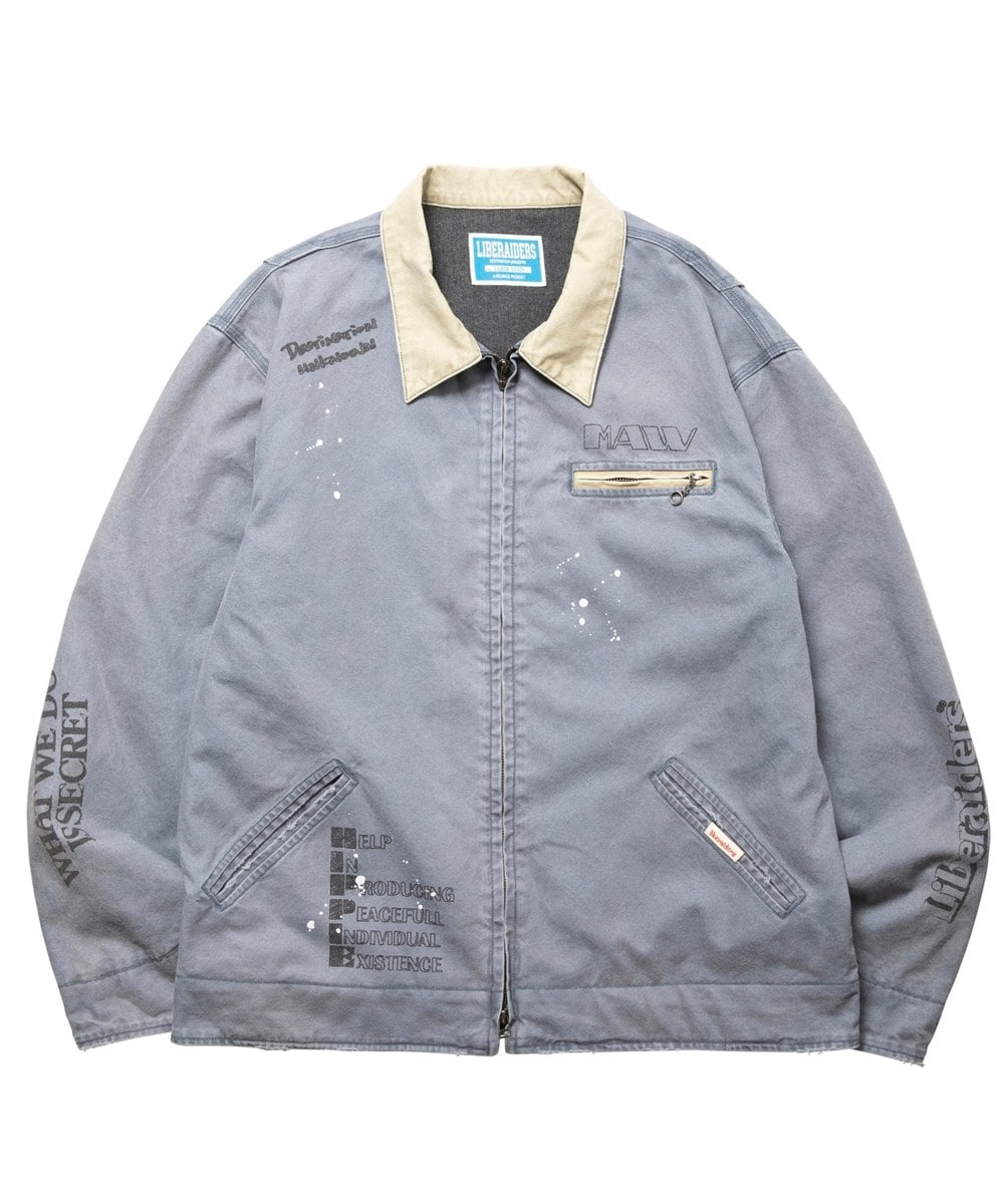Liberaiders リベレイダーズ GARMENT DYED WORK JACKET ワーク