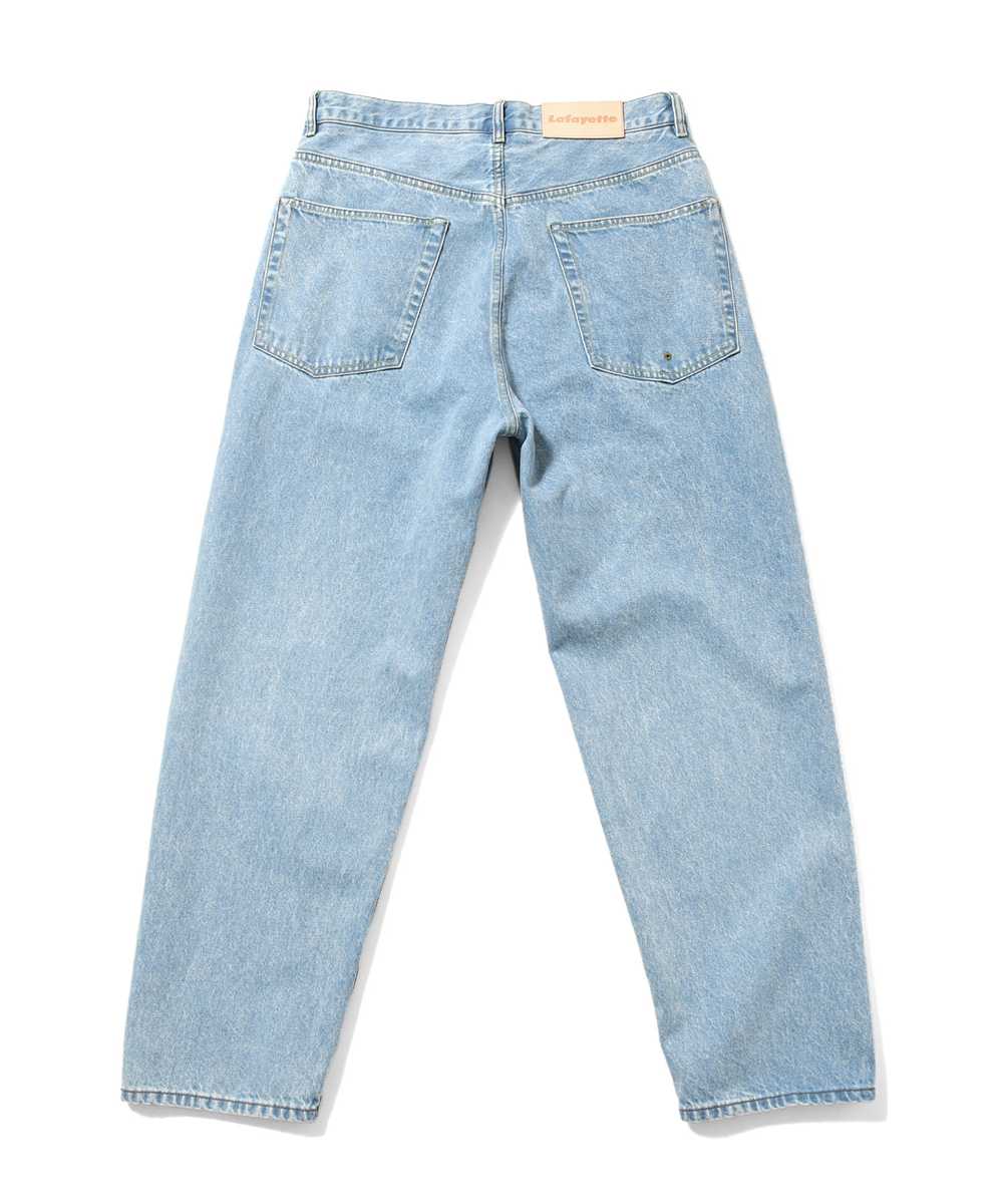 LFYT エルエフワイティー 5 POCKET WASHED DENIM PANTS BAGGIE FIT ICE