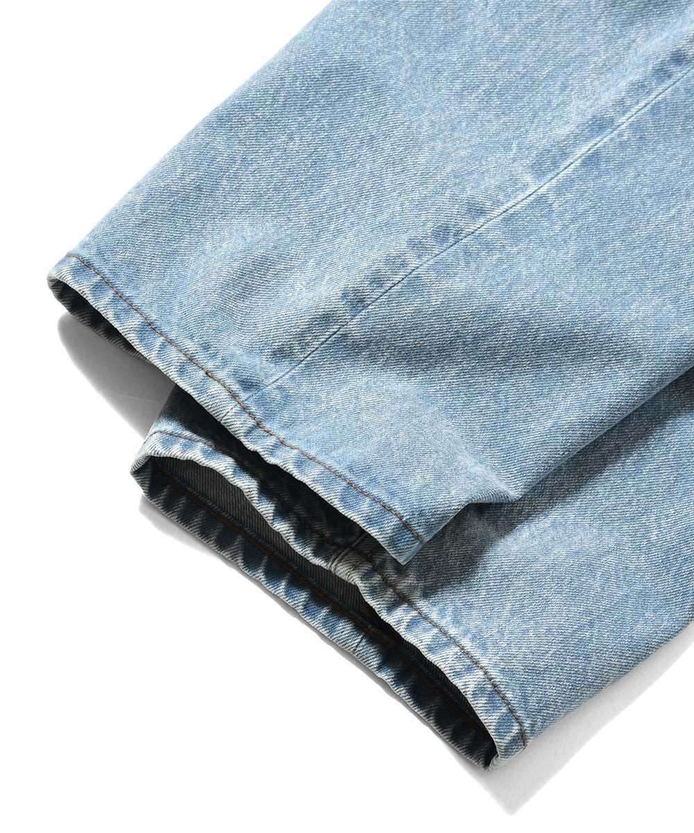 LFYT エルエフワイティー 5 POCKET WASHED DENIM PANTS BAGGIE FIT ICE