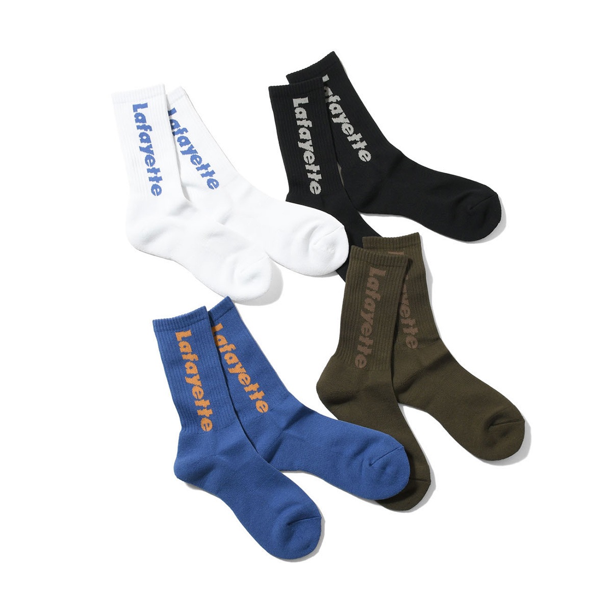 LFYT エルエフワイティー Lafayette LOGO CREW SOCKS ソックス