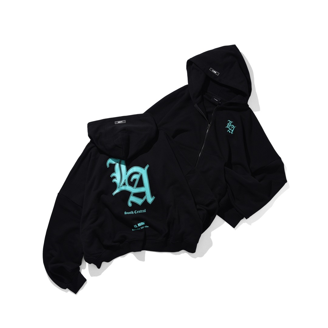 EL REIGN エルレイン SOUTH CENTRAL SHORT HOODIE ジップパーカー