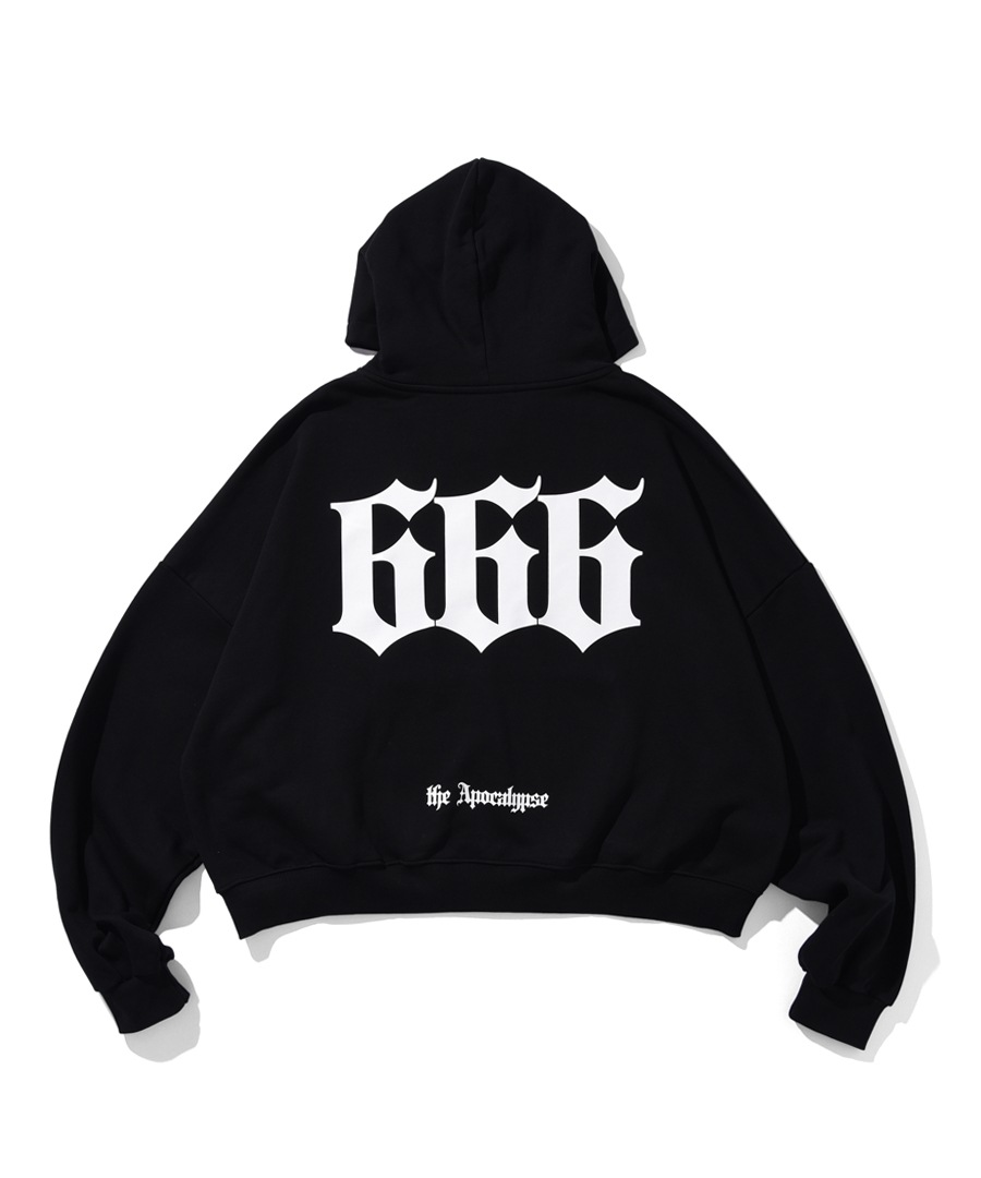 EL REIGN エルレイン The Apocalipse SHORT HOODIE ジップパーカー