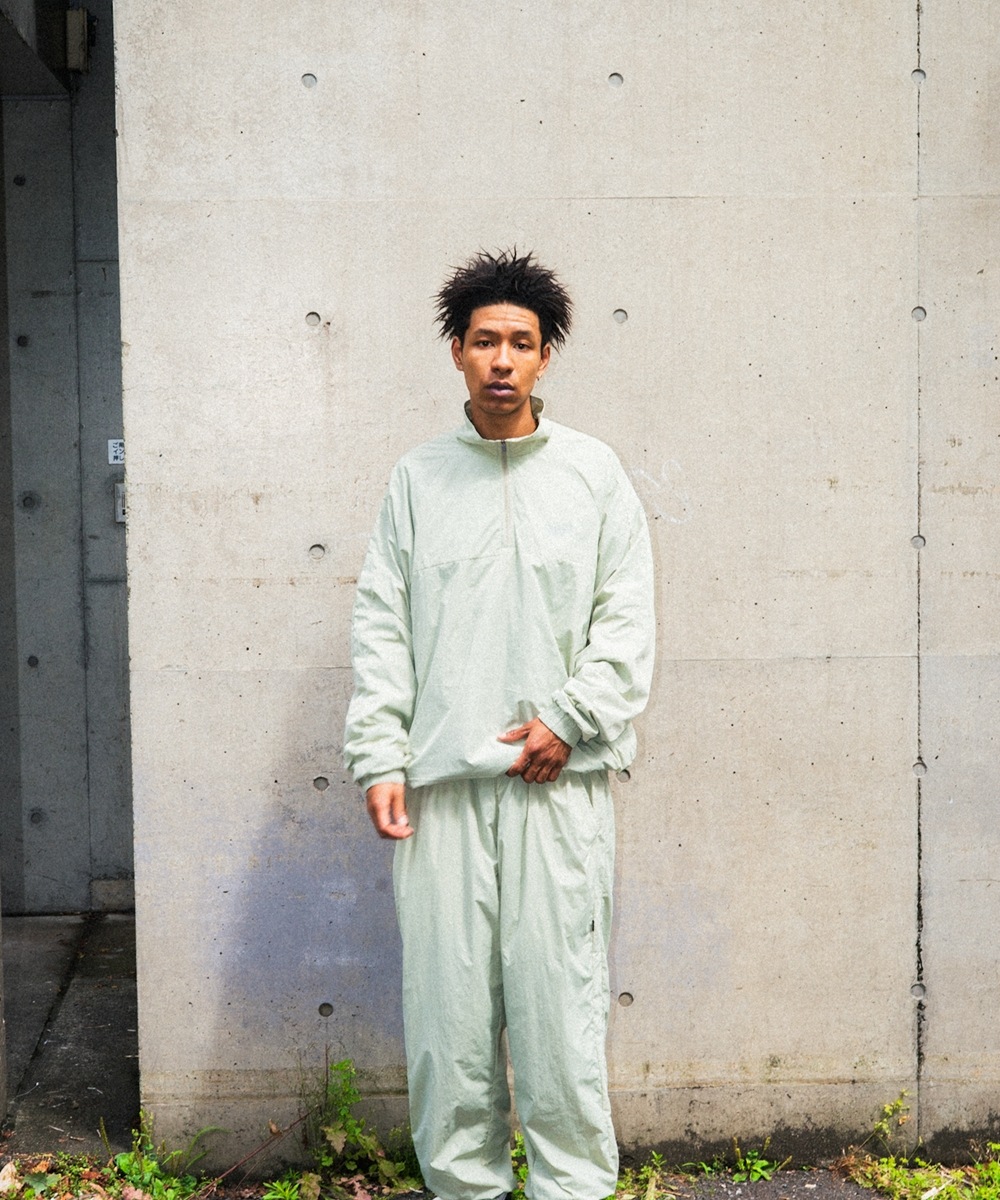 HAIGHT ヘイト RELAXING HALF ZIP JACKET ハーフジップ