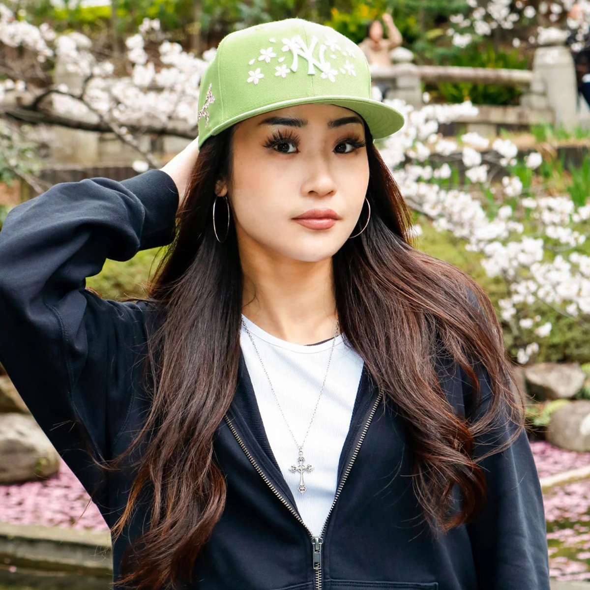 71027541 NEW YORK YANKEES CO SAKURA 9FIFTY MATCHA GREENの通販
