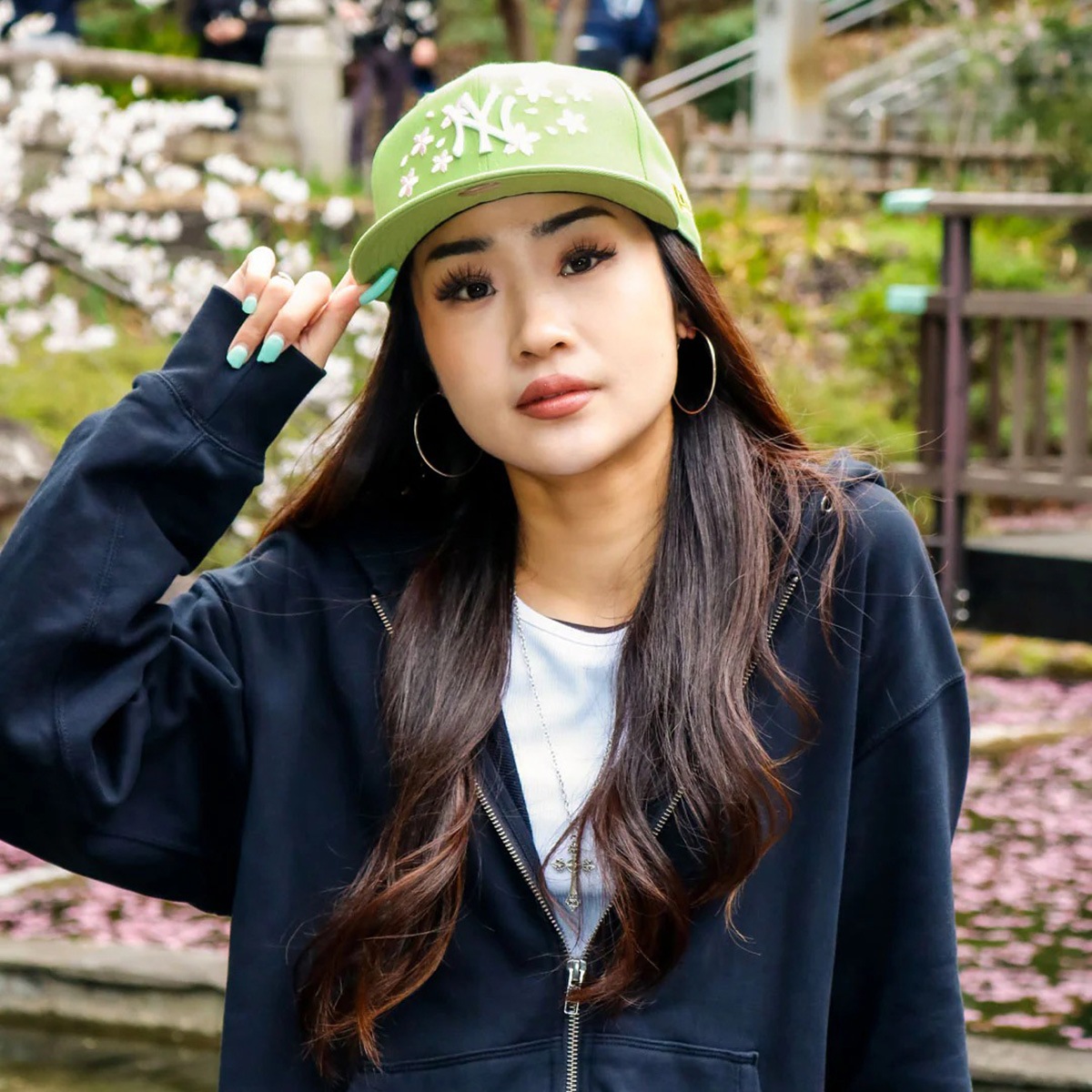 71027541 NEW YORK YANKEES CO SAKURA 9FIFTY MATCHA GREENの通販