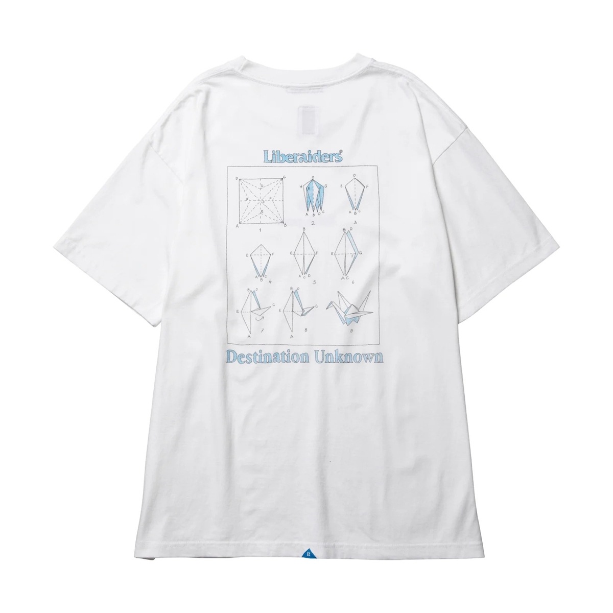 Liberaiders リベレイダーズ FOLDING METHOD TEE Tシャツ 736172601の