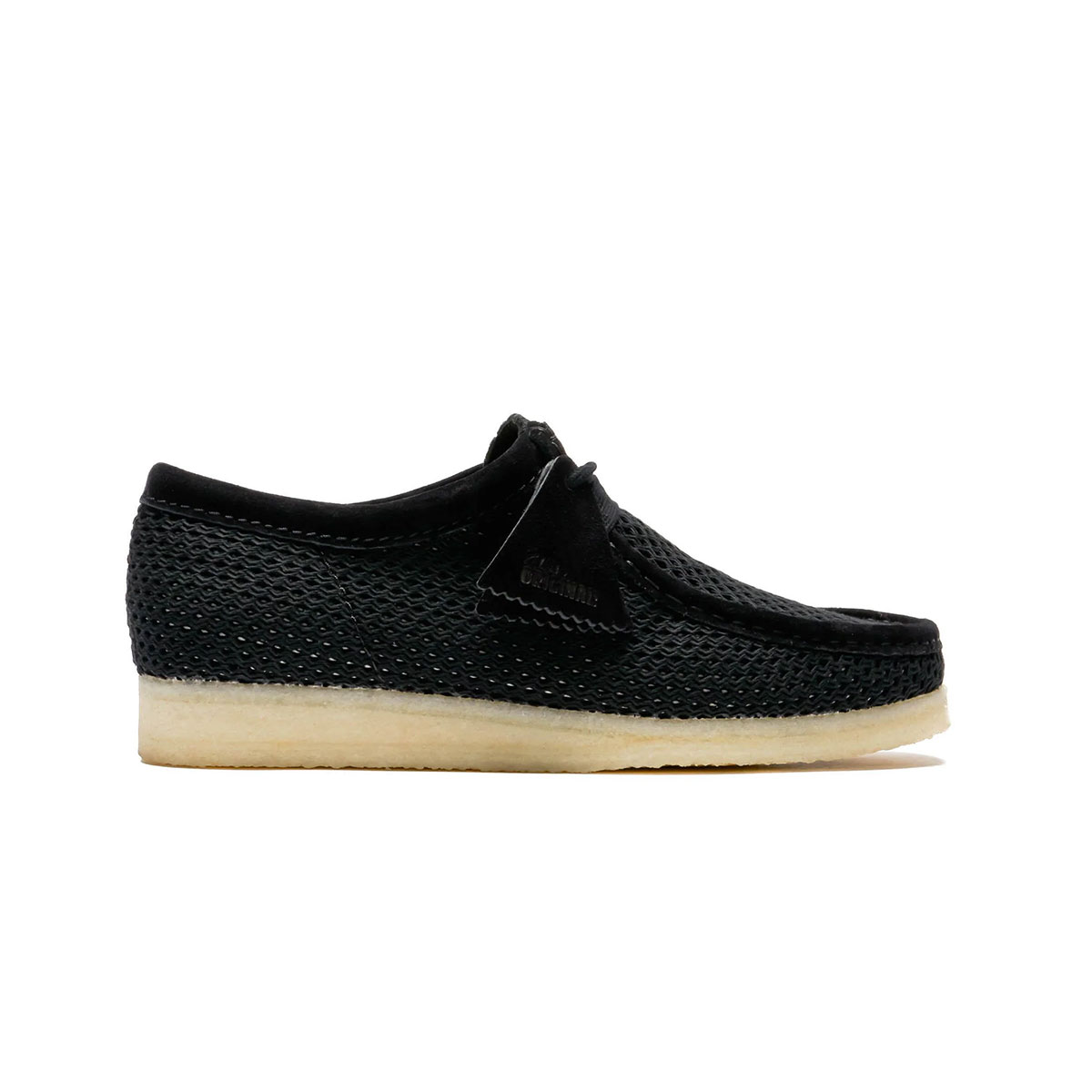 Clarks Originals クラークス オリジナルス Wallabee Black Mesh