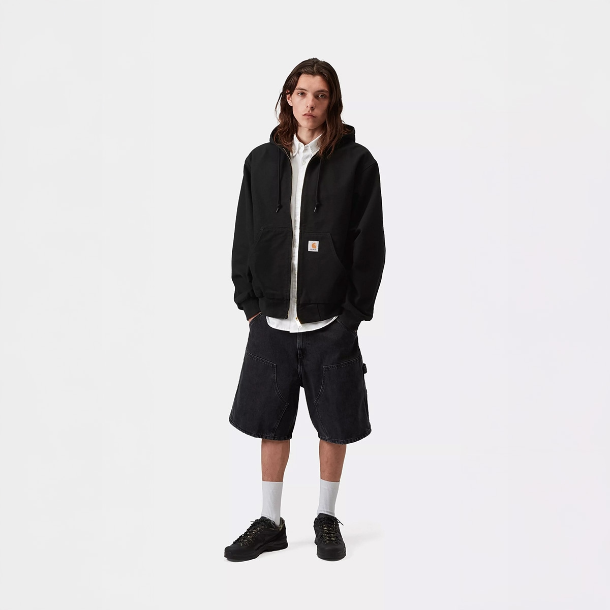 CARHARTT カーハート OG ACTIVE JACKET 8902 BLACK RINSED ジャケット